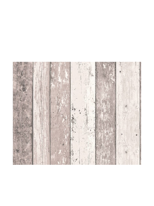 Tapete Wood Stone Vinyl Beige L1000xB53cm Waschbar 855053