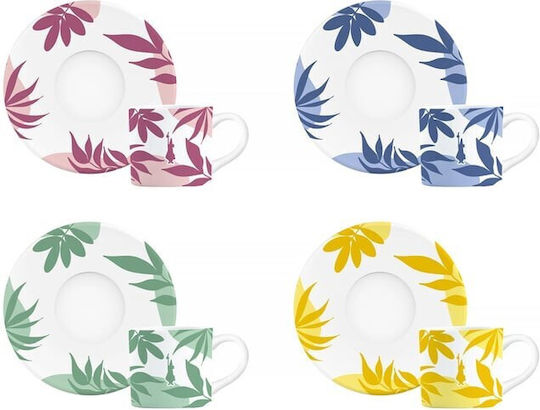 Bialetti Σετ Φλιτζάνια Espresso 4τμχ