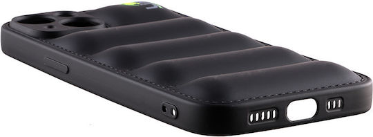 Lime Umschlag Rückseite Silikon mit Band Grün (iPhone 15)