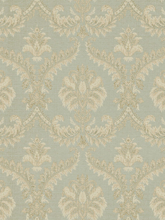 Wallpaper Damaschi Vinyl Gold L1005xW53cm