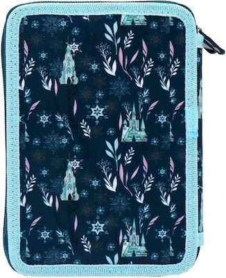 Must Pencil Case Full with 2 Compartments Light Blue