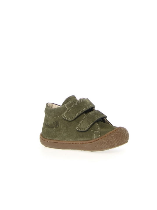 Naturino Kids Leather Anatomic Boots Khaki