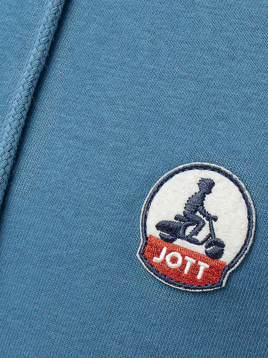 Jott Sweatshirt with Hood Blue