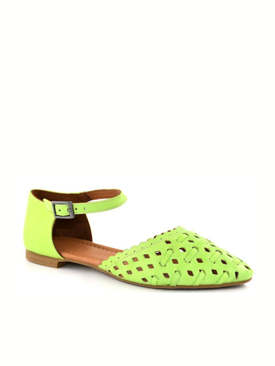 Sherlok Soon Ballerinas Green