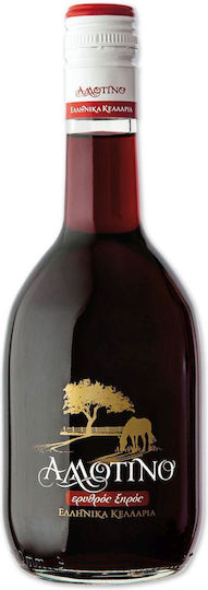 Ellinika Kellaria Oinon Wine Allotino Red Semi Sweet 500ml