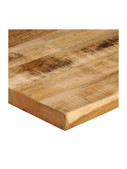 vidaXL Table Surface made of Solid Wood Mango 40x40x3.8cm 370678 1pcs