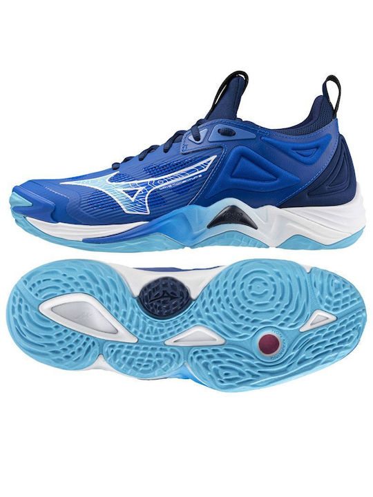 Mizuno Wave Momentum 3 Ανδρικά Αθλητικά Παπούτσια Βόλεϊ Μπλε