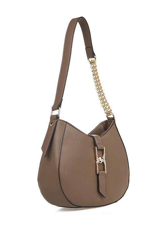 Verde Women's Bag Shoulder Brown