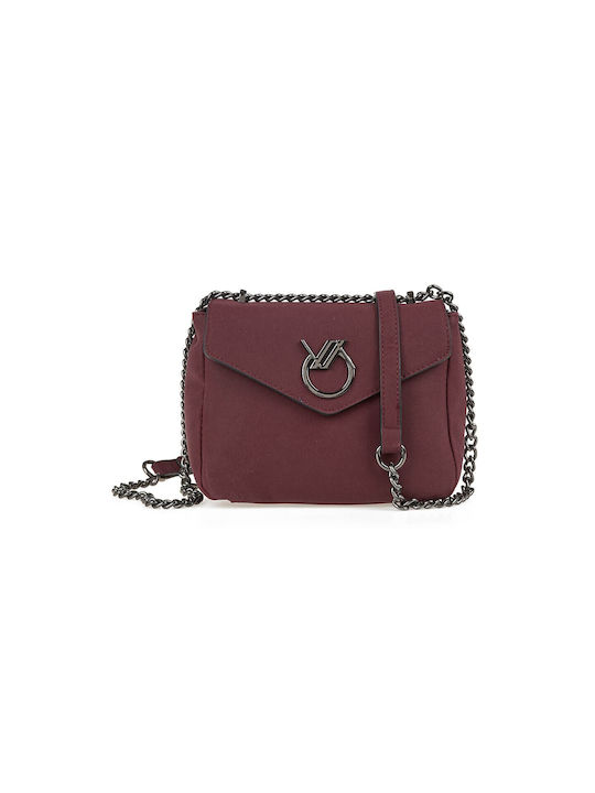 Verde Women's Bag Shoulder Burgundy