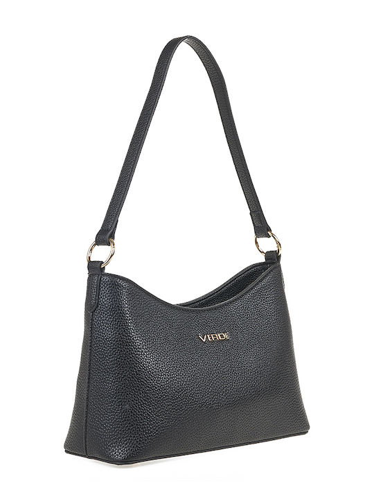 Verde Damen Tasche Schulter Schwarz