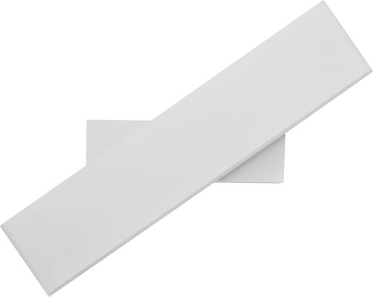 Powertech Leuchte Wand mit Integrierter LED und Neutralweißes Licht 31x6.7x6.8cm