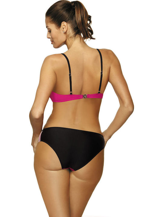 Set Bikini Push Up Φούξια