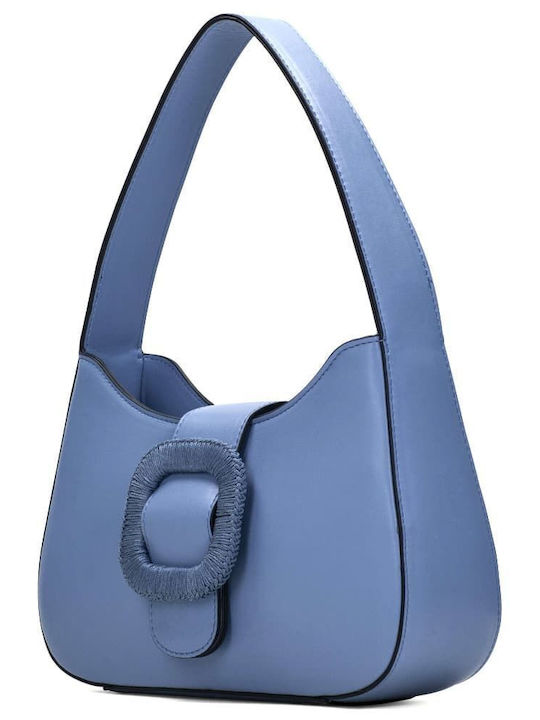 Hispanitas Leder Damen Tasche Schulter Hellblau