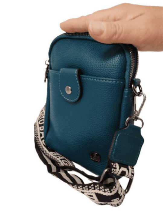 Geantă de damă Crossbody Albastru Petrol