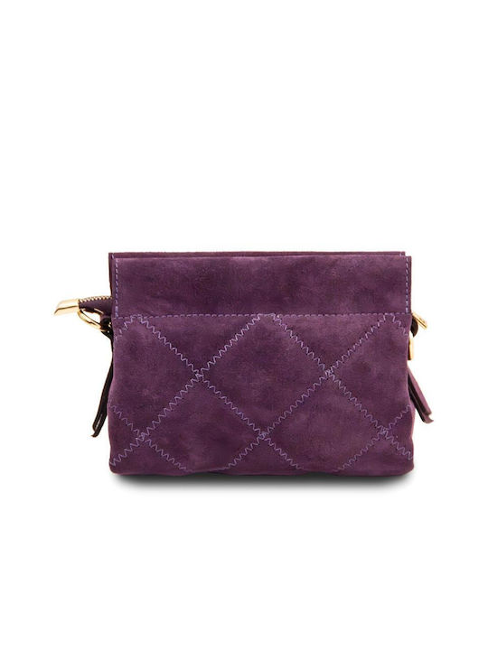 Tuscany Leather Leather Women's Bag Shoulder Purple