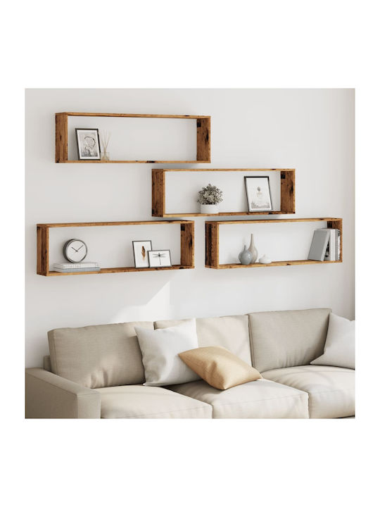 Shelf Wall Coffee 100x15x30cm