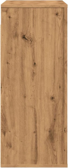 Artisian Oak Wall Shelf 80x33x80cm