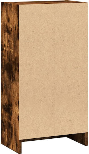 Bibliothek Rauchige Eiche 40x24x76cm