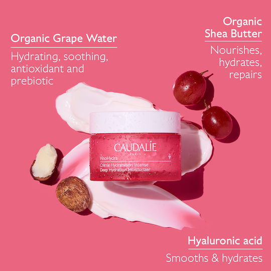 Caudalie Vinohydra Creme Gesicht 50ml