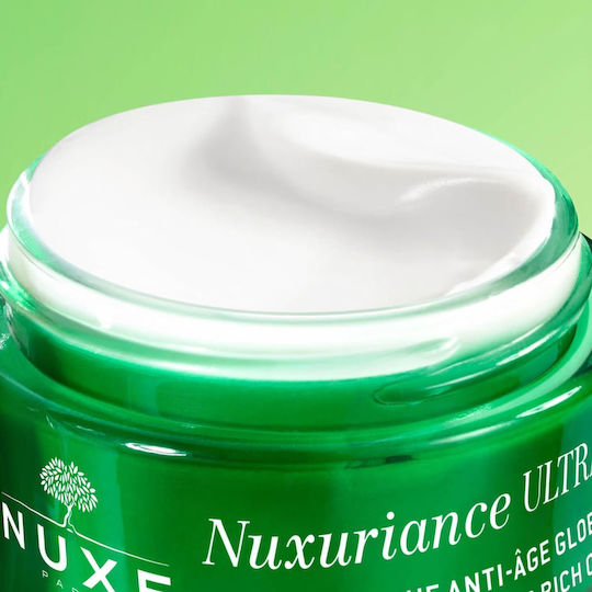 Nuxe Nuxuriance Ultra Rich Κρέμα Προσώπου Ημέρας για Αντιγήρανση, Σύσφιξη & Ανάπλαση με Υαλουρονικό Οξύ 50ml