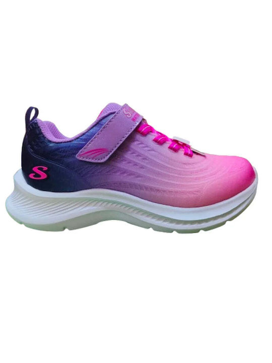 Skechers Kids Sports Shoes Running Rush Runner Purple