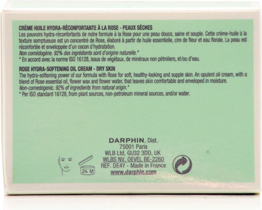 Darphin Oil Ενυδατική Κρέμα Προσώπου Ημέρας με Centella Asiatica 50ml