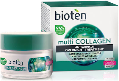 Bioten Anti-Aging Cream Face Night with Hyaluronic Acid & Collagen 50ml