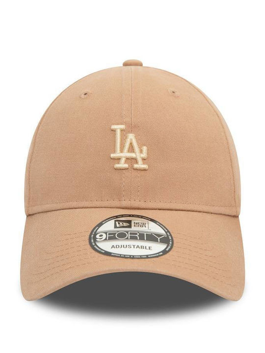 New Era Washed 9forty Los Angeles Dodgers Jockey Μπεζ 60565340