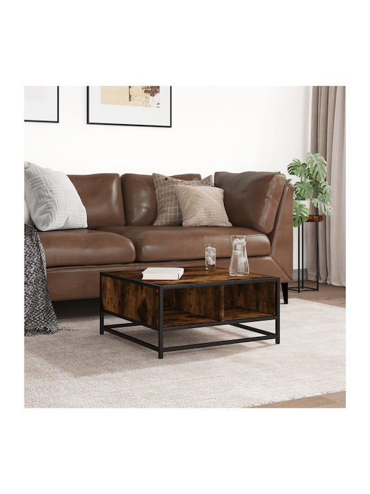 Square Coffee Table Wooden Smoky Oak L60.5xW60.5xH30cm.