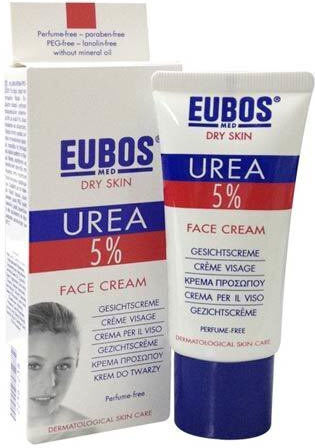 Eubos Urea 5% 48ωρη Ενυδατική Κρέμα Προσώπου 50ml