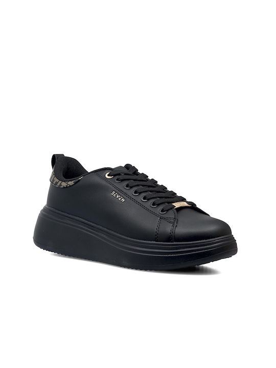 Seven Damen Sneakers Schwarz