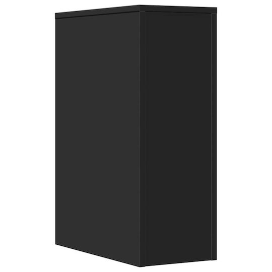 vidaXL Cabinet de baie L22xA44xÎ61.5cm Negru