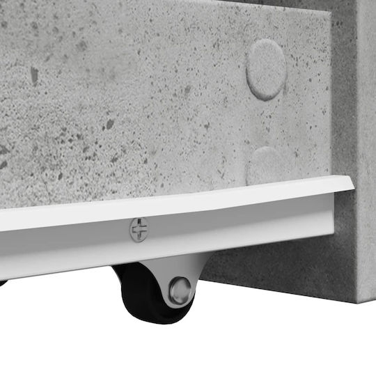 vidaXL Badezimmerschrank B22xT44xH61.5cm Gray