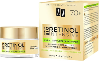 AA Retinol Intensive 70+ fără culoare Hidratantă & Anti-îmbătrânire Cremă Pentru Față cu Retinol 50ml