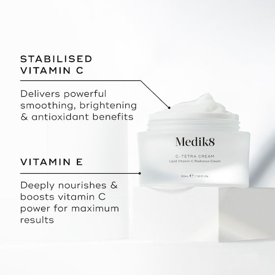 Medik8 C-Tetra Cremă de Zi pentru Hidratare și Reconstrucție cu Vitamina C 50ml