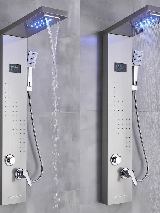 Hydro Massage Column Silver