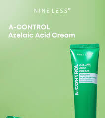 Nine Less A-Control Azelaic Acid Light Ενυδατική Κρέμα Προσώπου κατά της Ακμής με Έκκριμα Σαλιγκαριού & Centella Asiatica 50ml