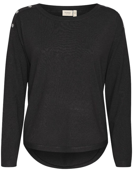 Fransa Women's Sweater Black