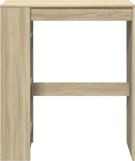 Sonoma Oak Wooden Bar Table Sonoma Oak 90x40x103.5cm