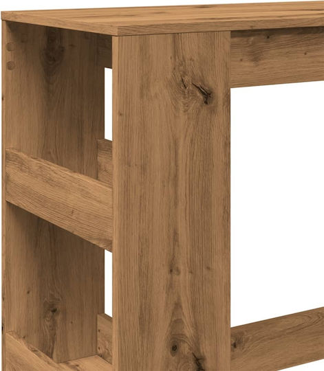 Table Bar Wooden Oak 90x40x103.5cm
