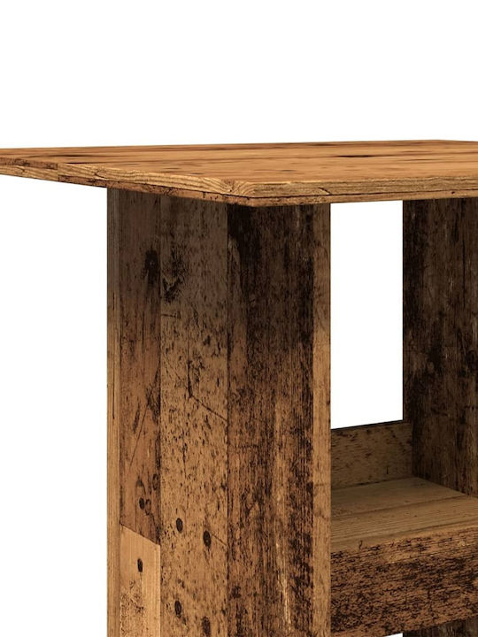 Table Bar Wooden Coffee 60x60x102cm