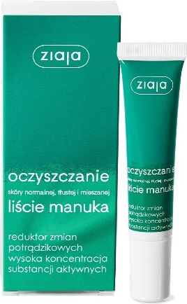 Ziaja Manuka Tree Gel Προσώπου κατά των Ατελειών & της Ακμής με Πανθενόλη 15ml