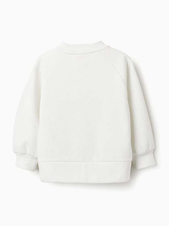 Kinder-Sweatshirt Ecru