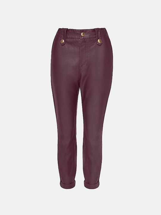 Lynne Women's Chino Trousers with Elastic in Regular Fit KERASI