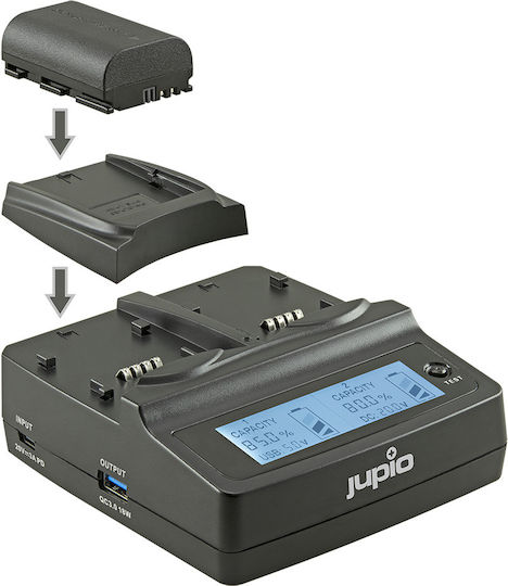 Jupio Duo-Ladegerät V2 60W/4,2-17,6V