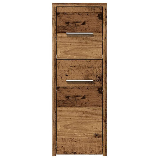 vidaXL Ντουλάπι Μπάνιου 22x44x61.5cm Καφέ