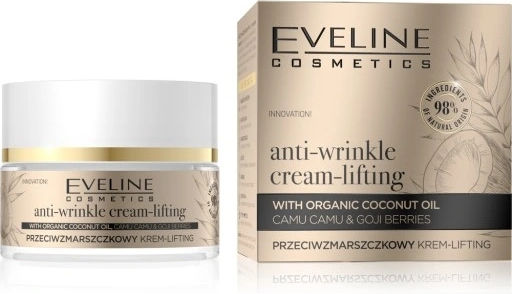Eveline Anti Wrinkle Cream Lifting Rich Αντιγηραντική Κρέμα Προσώπου με Χρώμα & Πεπτίδια 50ml