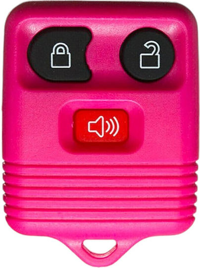 Car Key Shell with Blade with 3 Buttons for Ford