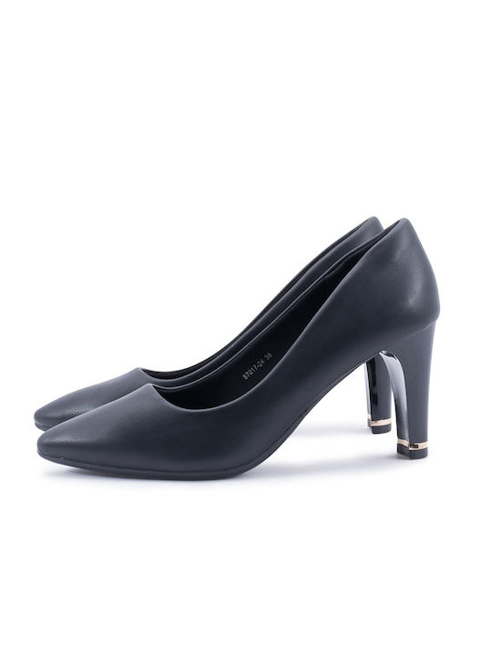 B-Soft Pumps mit hohem Absatz Schwarz