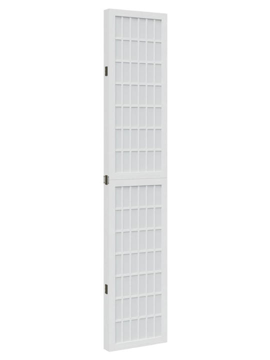 vidaXL Decorativ Paravan Lemn cu 4 Panouri 140x160cm